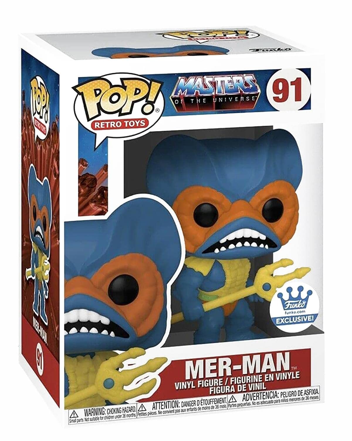 Funko Pop! Retro Toys: Masters Of The Universe - Mer-Man (Alt Exclusive)