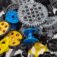 ASTEM 100+PCS Technic Gears & Axles Set - Medium Plastic, Random Color, Model AP06, Compatible with Lego Technic