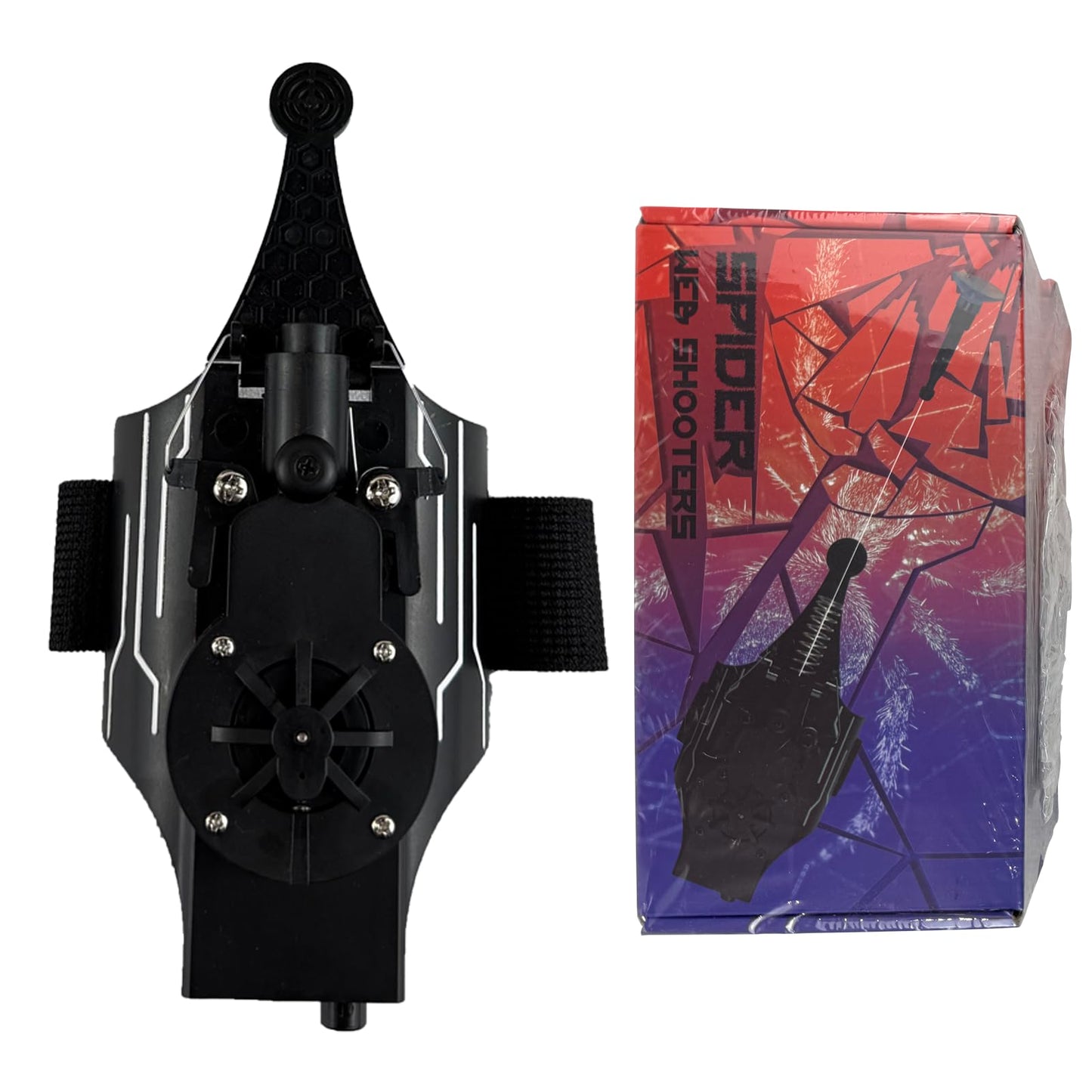 HNCSFW Spider Silk Launcher for Kids,Web Shooters- USB Type c Charging, Launch Distance 8ft - Can Grab Small Objects-Variety of