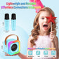 Mini Karaoke Machine For Kids, Girl Toys Gifts, Kids Karaoke Wireless Microphone For 4,5,6,7,8,9,10,11,12 Years Old Boys And Girls Christmas Party Gifts Toys (Beige)