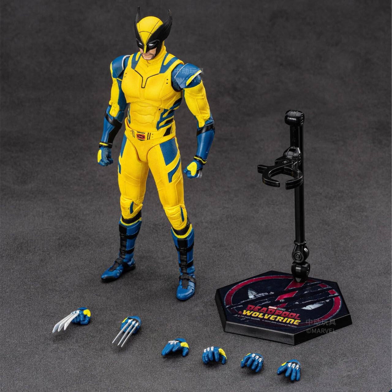 Ynottek 8 Inch Height Anime Action Figures Toys, Multiple Replaceable Accessories, Vivid And Realistic,Jointed Action Figure, De
