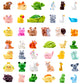 42 Pcs Mini Resin Animal  42 Tiny Resin Animals  Miniature Little Small Animal Figurines for Micro Fairy Garden Landscape Accessories Dollhouse Hide Crafts Decor Aquarium Toys
