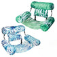 Inflatable Pool Lounge Chairs - Adjustable Floating Pool Chairs for mature-themeds  Comfortable Water Hck with Soft Fabric (Flamingo Theme)