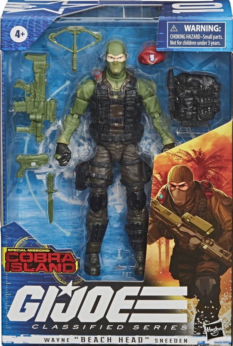 American Hero G.I. Joe Beach Head Figure - Multi-color, Plastic, Model f0149/f0118