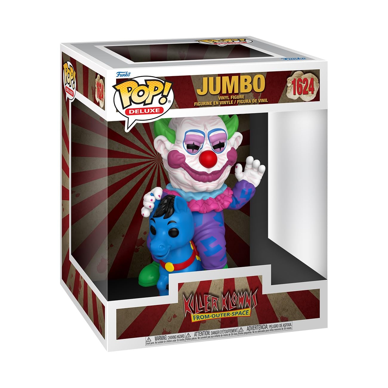 Funko Pop! Deluxe: Killer Klowns From Outer Space - Jumbo- Collectable Vinyl Figure - Gift Idea - Official Merchandise - For Kids & Adults - Horror Fans - Model Figure For Collectors