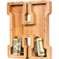 Summidate Wooden Letter Piggy Bank| Piggy Bank For Boys Girls Toddler| Alphabet H Money Bank| Coin Bank Birthday Gift For Kids|2024 Graduation Money Box (H)