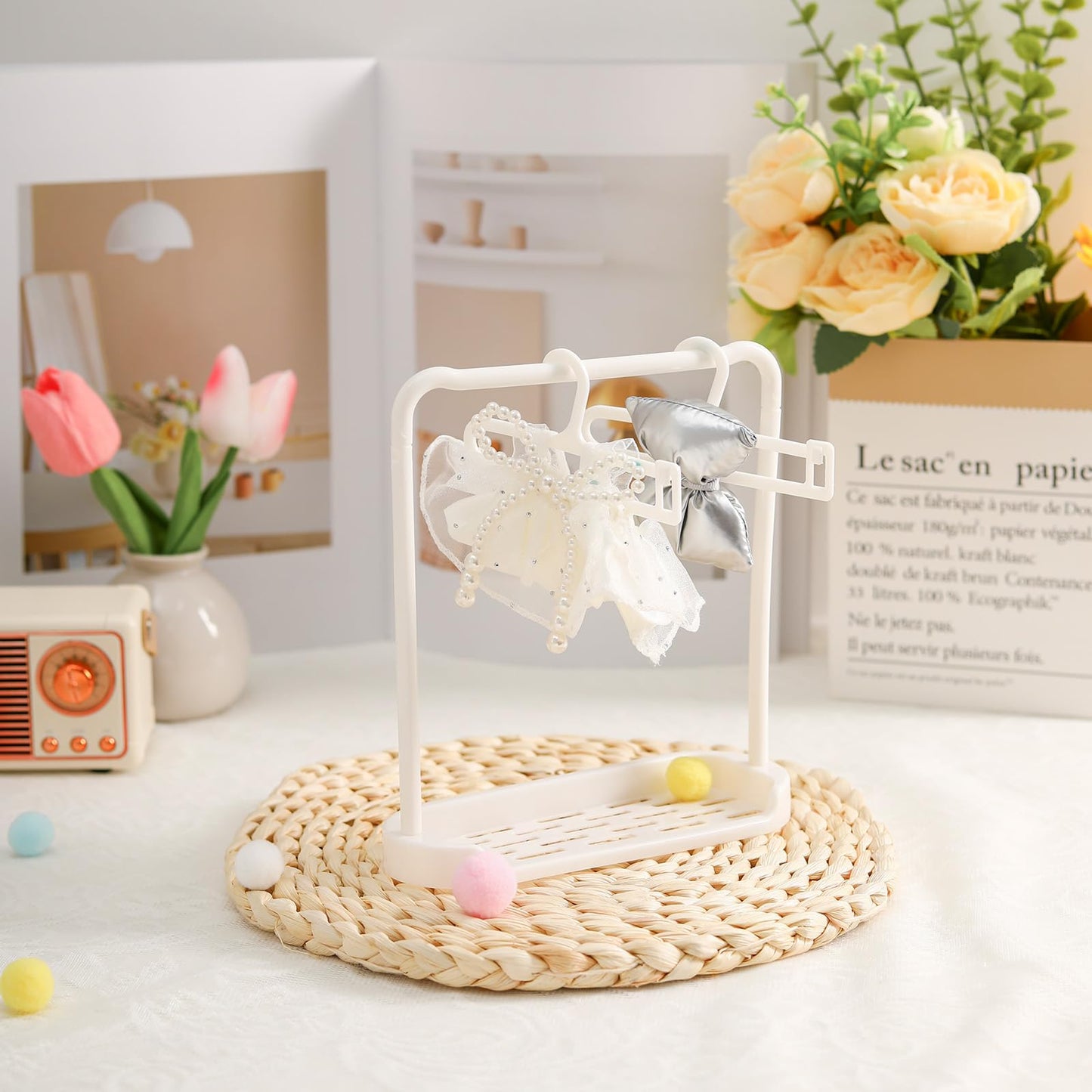 Clothes for 15-17cm Doll  Skirt Set for Dolls  1 Piece Skirt Outfit enhanced Fashion Cute Dress for 15-17cm Dolls Accessories (NO Doll) (Silver Bow Suit)