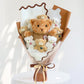 Cute Bear Bouquet - Plush Toy Bouquet with Cute Soap Flower - Handmade Toy Bouquet for Any Occasions, Birthday, Bridal Shower, G