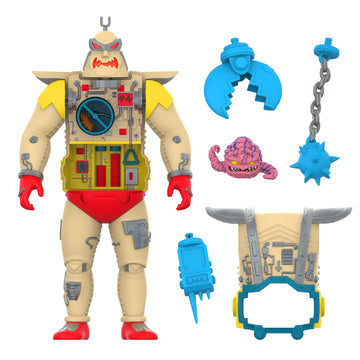 Super7 Super Cyborg Teenage Mutant Ninja Turtles Ninja Krang Android - 11' Tmnt Action Figure Classic Cartoon Collectibles And Retro Toys
