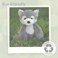 Worlds Softest Plush Wonder Wolf, Lushee, Large, 16 Stuffed Animal for Baby, Toddler, Kids, Adults, Wolf Plush Toy Soft, Huggab