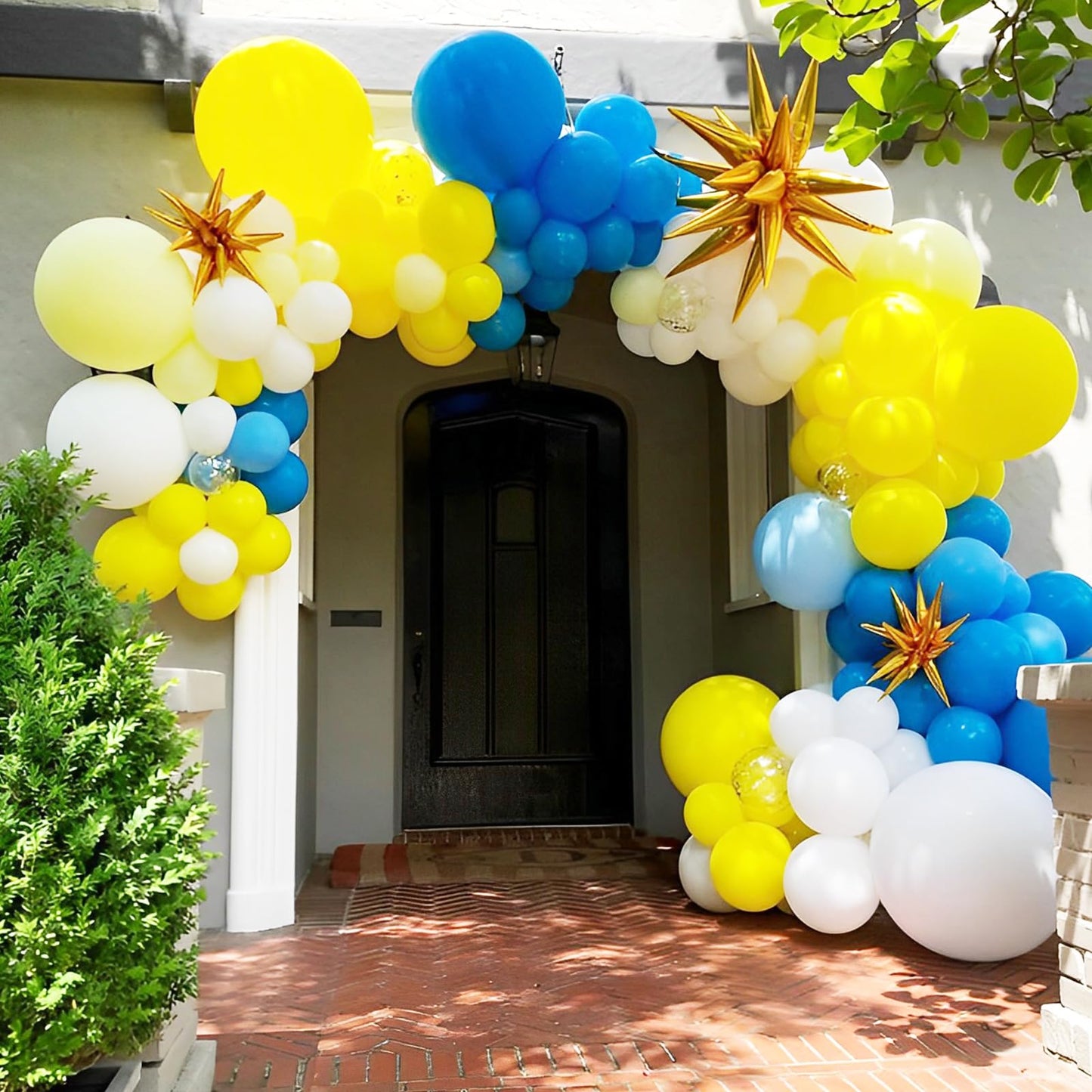 Voircoloria Yellow Balloons, 66Pack 12Inch Yellow Latex Party Balloons For Graduation, Wedding, Birthday, Gender Reveal, Baby Sh