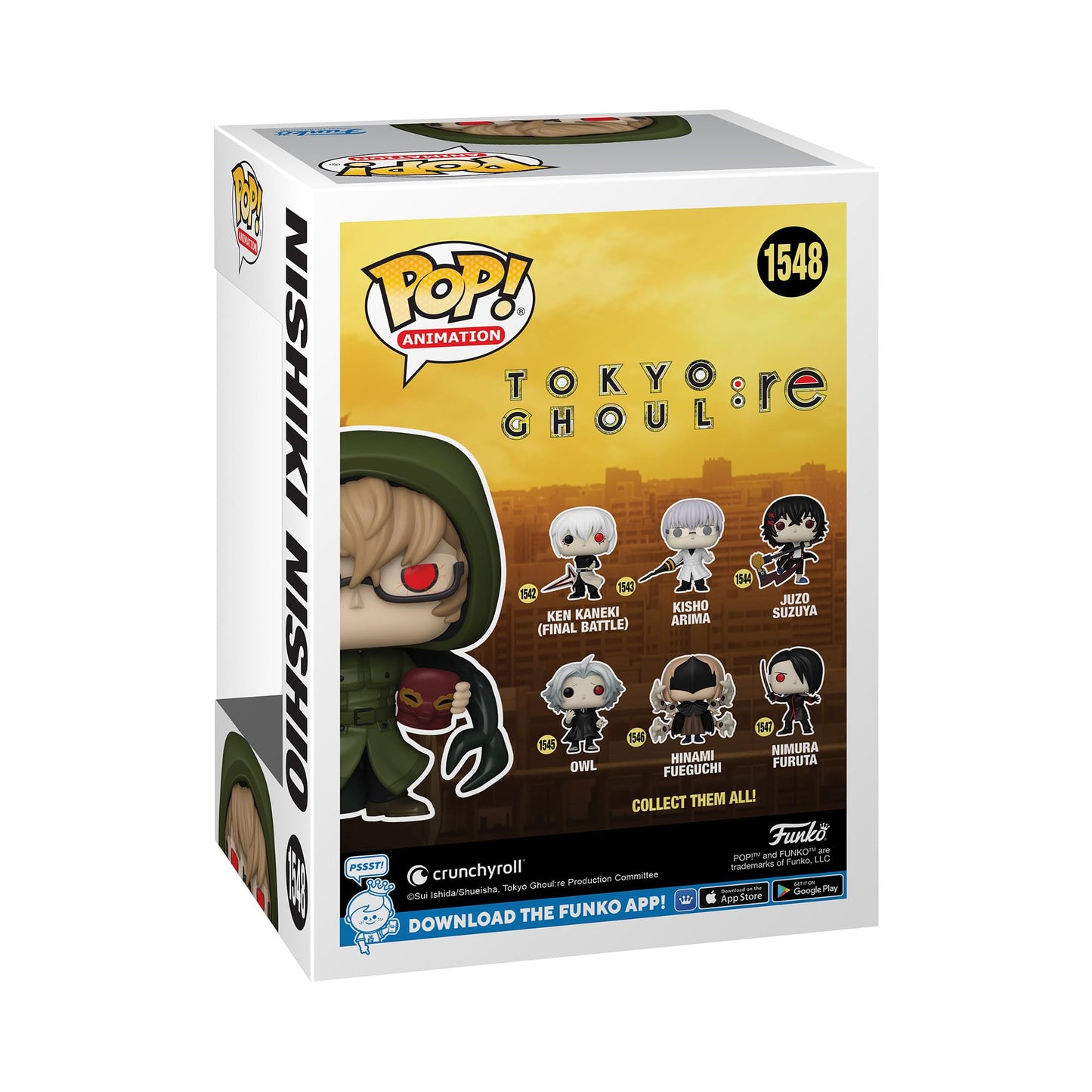 Funko Pop! Anime: Tokyo Ghoul: Re- Nishiki Nishio (Ae Exclusive)