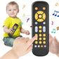 Avkast Baby Tv Remote Control Toy 6 Month+, Toddler Realistic Remote Toy With Sound And Light, Early Educational Music Toys With
