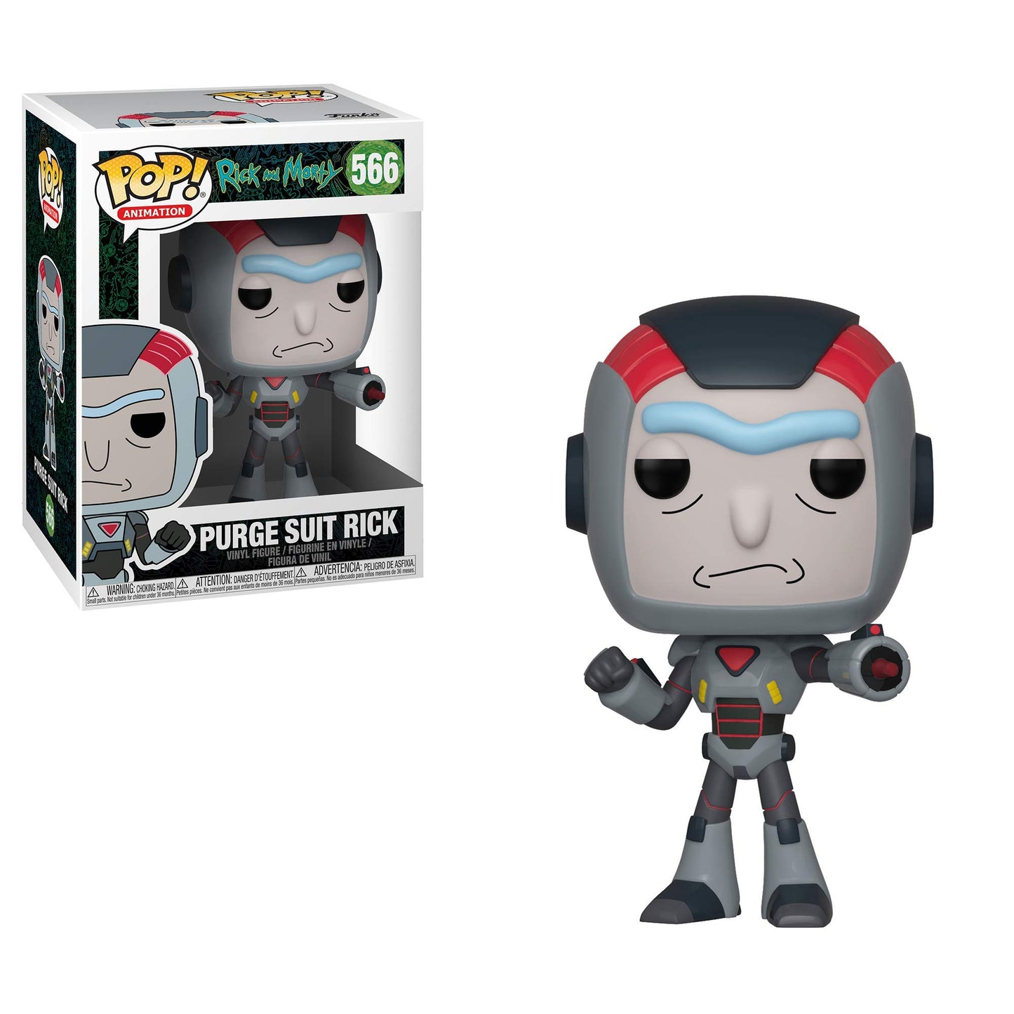Rick And Morty Pop! Vinyl Figure Purge Suit Rick