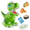 Robo Pets T-Rex Dinosaur Toy For Boys And Girls- Remote Control Robot Toy With Led Light Eyes, Interactive Hand Motion Gestures, Stem Programmable Treats Toys, Walking, Dancing Robot Dinosaur For Kids