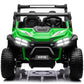 Molachi 4Wd Kid Ride On Car Truck Toy, 2 Adjustable Seater Children Electric Cars, Soft Start 24V Kid Remote Control Vehicles, 3
