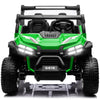 Molachi 4Wd Kid Ride On Car Truck Toy, 2 Adjustable Seater Children Electric Cars, Soft Start 24V Kid Remote Control Vehicles, 3