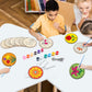Silipull 24 Sets Flower Wind Chimes Craft for Kids Back to School Color Your Own Windchime DIY Unfinished Wood Hanging Ornament