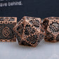 Dungeons and Dragons DND Metal Dice Set with Gift Box, ARUOHHA Role Playing Dice Polyhedral Dice 6 Sided D&D Dice Set for RPG Pa