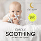 Moonjax Silicone Baby Teether - Dishwasher & Freezer-Safe, White Teething Toy for Infants & Toddlers