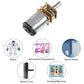 3pcs DC 12V 30RPM N20 High Torque Speed Reduction Motor 3mm Shaft Mini Metal Gearwheel Gear Motor with Metal Gearbox Micro Motor