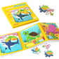 Nattork Magnetic Puzzle Book For Toddlers 3-6 Girls Boys,Travel Puzzles Game For Kids Ages 3-6,Learning Magnet With Fun For 3 4 5 6 Years Old Children Boys Girls Marine Animal
