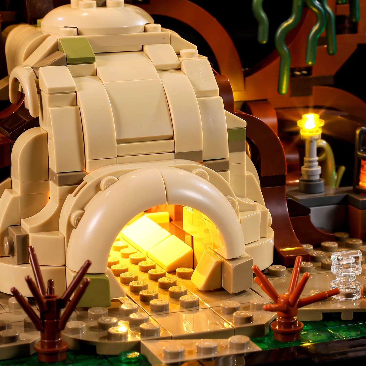 Briksmax Light For Lego Dagobah-Jedi-Training-Diorama 75330 - Led Lighting Kit Compatible With Lego Star Wars 75330 - Not Include The Lego Set
