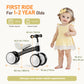 Baby Balance Bike For 1 Year Old Boys Girls, First Birthday Gift, 12-24 Months Toddler Bike, Toddler Balance Bike With 4 Silent