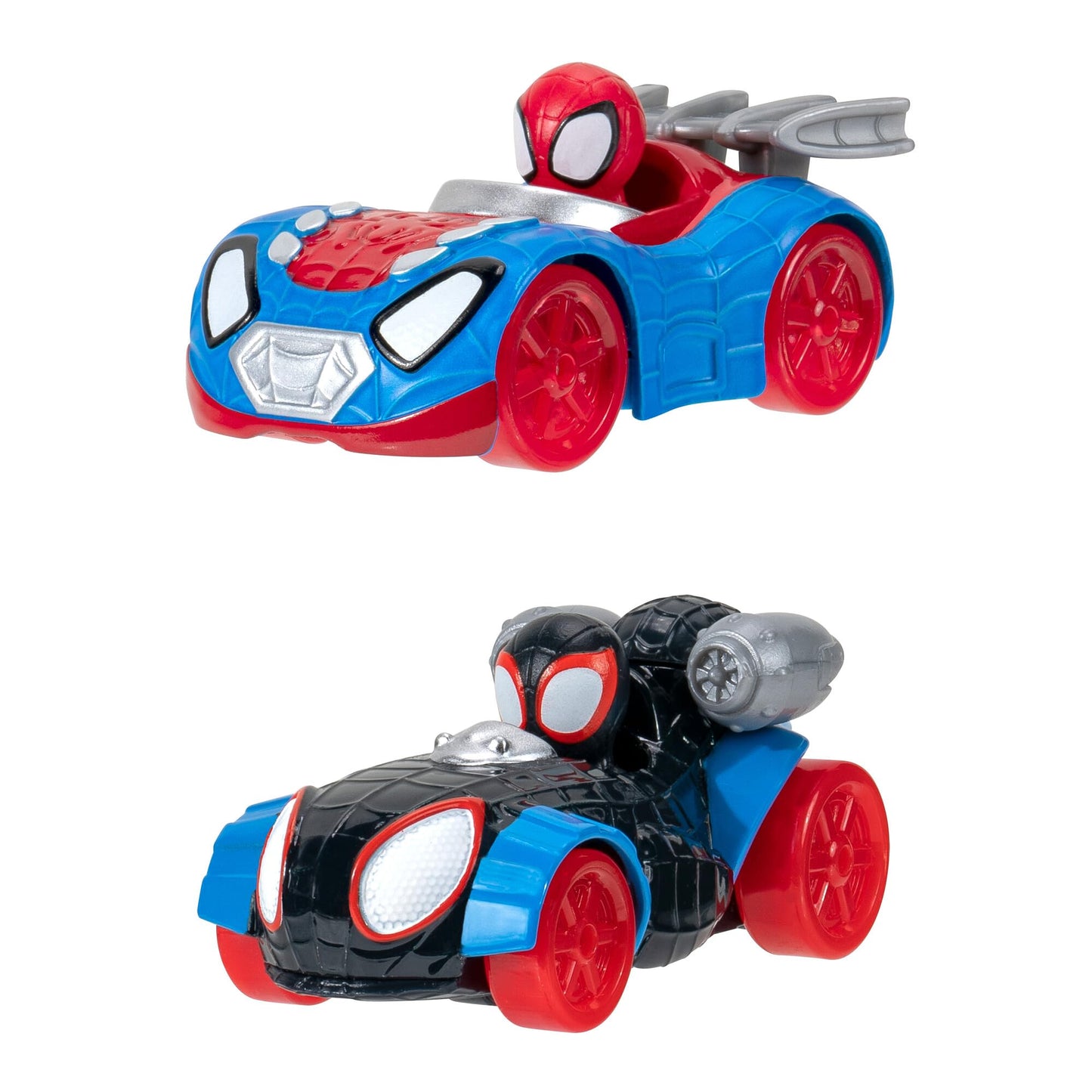 Marvel Spidey and His Super Friends Metal Vehicle City Track Set, SNF0202, Toy for Ages 3+, Plastic and Metal Construction