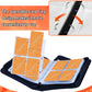 4 Pocket Card Binder for Cards, Trading Card Binder Holder Fits 400 Cards with 50 Removable Sleeves, Card Collection Binder Albu