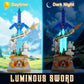 Sillbird Glowing Master Sword Building Blocks Set, 677pcs, Colorful, 12"x8"x2", Model CA-I92211, Perfect Gift for Link Fans Ages 8-12