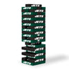 Wild Sports NFL New York Jets Table Top Stackers - 3" x 1" x 0.5", Wood, Team Color, Model 1-1-31000-CL121Q
