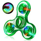 Gigilli Fidget Spinner For Kids Adults, Light Up Sensory Fidget Toys For Kids 4-8 8-12, Classroom Prizes Led Glow In The Dark Ha