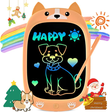 Toddler Kids Toys Gifts - 10 Inch Lcd Writing Tablet Kids Doodle Board, Colorful Drawing Tablet Pad, Kids Games Christmas Birthd