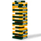 Wild Sports NFL Green Bay Packers Table Top Stackers, Wood, 3"x1"x0.5", Team Color, Model 1-1-31000-CL111Q