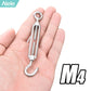 10Pcs M4 Turnbuckles,Alele Clothesline Tightener,Stainless Steel 304 Turnbuckle,Suitable for Tighten Taut Rope (M4 Turnbuckles 1