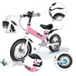 bikeboy Balance Bike 3 in 1,The Dual Use of a Kids Balance Bike and Kids Bike,12 14 Inches for 2-6 Years Old,with Shock Absorber