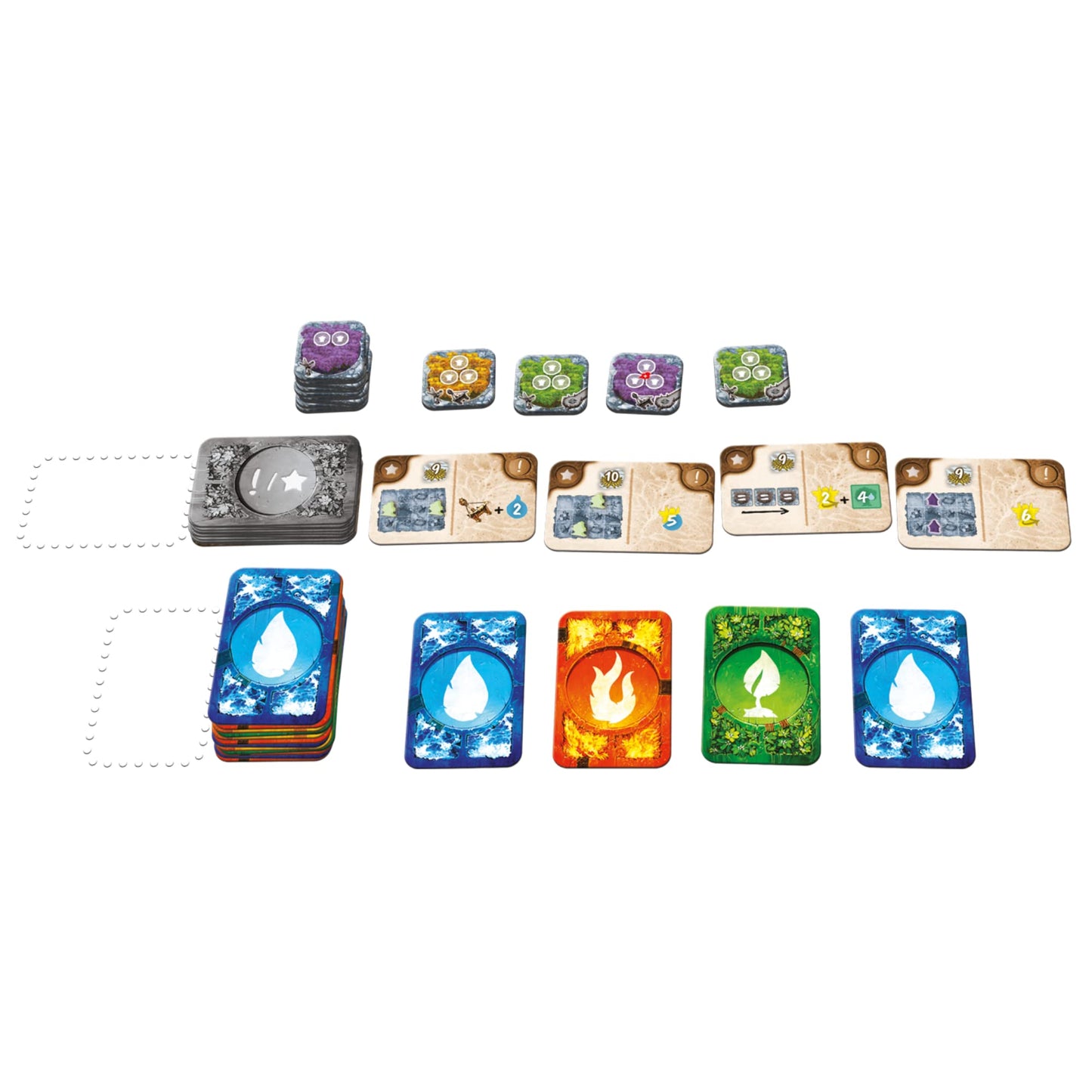 Tribes of The Wind | Strategy Board Game | Ages 14+ | 2 to 5 Players | 60 Minutes