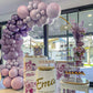 Partywoo Dusky Purple Balloons, 140 Pcs Boho Purple Balloons Different Sizes Pack Of 18 Inch 12 Inch 10 Inch 5 Inch Pale Purple Balloons For Balloon Garland Arch As Party Decorations, Purple-F29