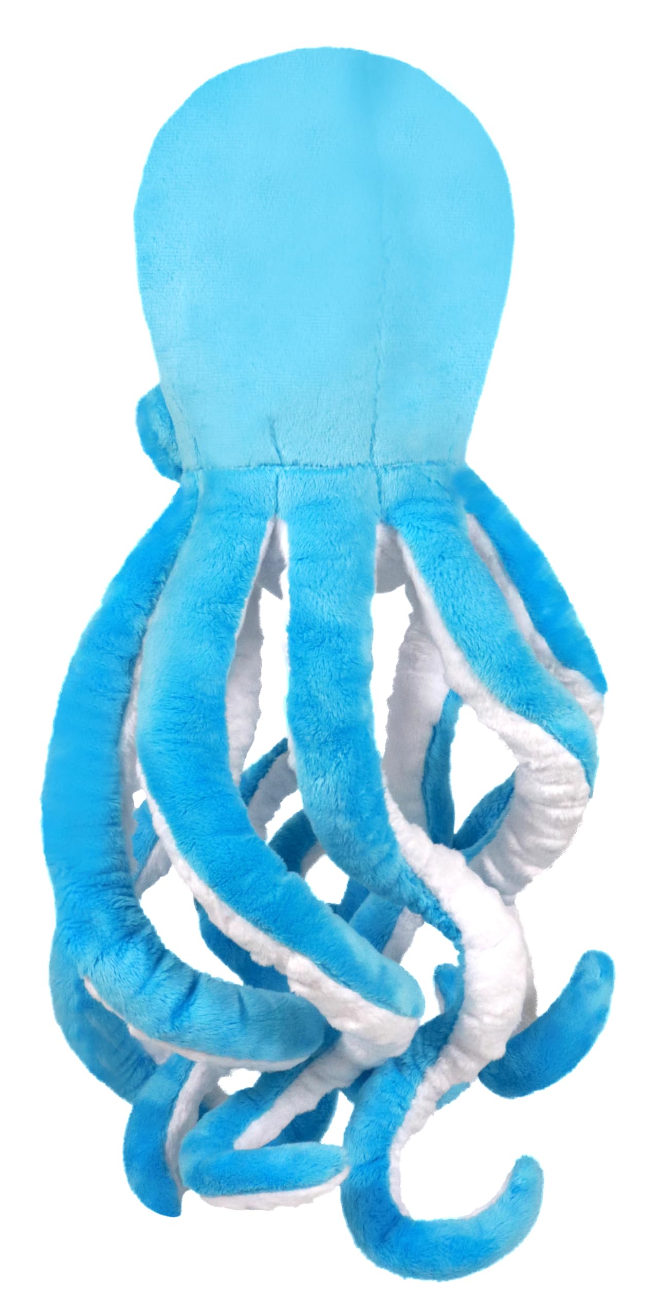 Ice King Bear Cute Big Eyes Octopus Large Stuffed Animals Plush Toy 22 Inches (Blue)