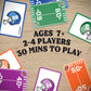 Touchdown! Fun Card Games - The Fast-Paced, Football Themed Card Game That Anyone Can Play, 2-4 Players, Ages 7+, Family Game Ni