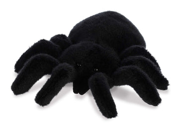 Aurora Adorable Mini Flopsie Tod Tarantula Stuffed Animal, Black, 8 Inches, Polyester, Model 31762