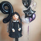 9 Balloon, Black Number Balloon 40 Inch, Black Party Decorations, Giant Birthday Decorations For 9Th 19Th 29Th 90Th, Number 9 Ba