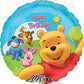 Anagram International Pooh and Friends Sunny Birthday Foil Balloon, 18, Multicolor