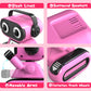 beefunni Smart Robot Toys for Girls 4-10,with LED Eyes, Auto-Demo, Rechargeable,Recording, Music -Perfect Christmas Birthday Gif