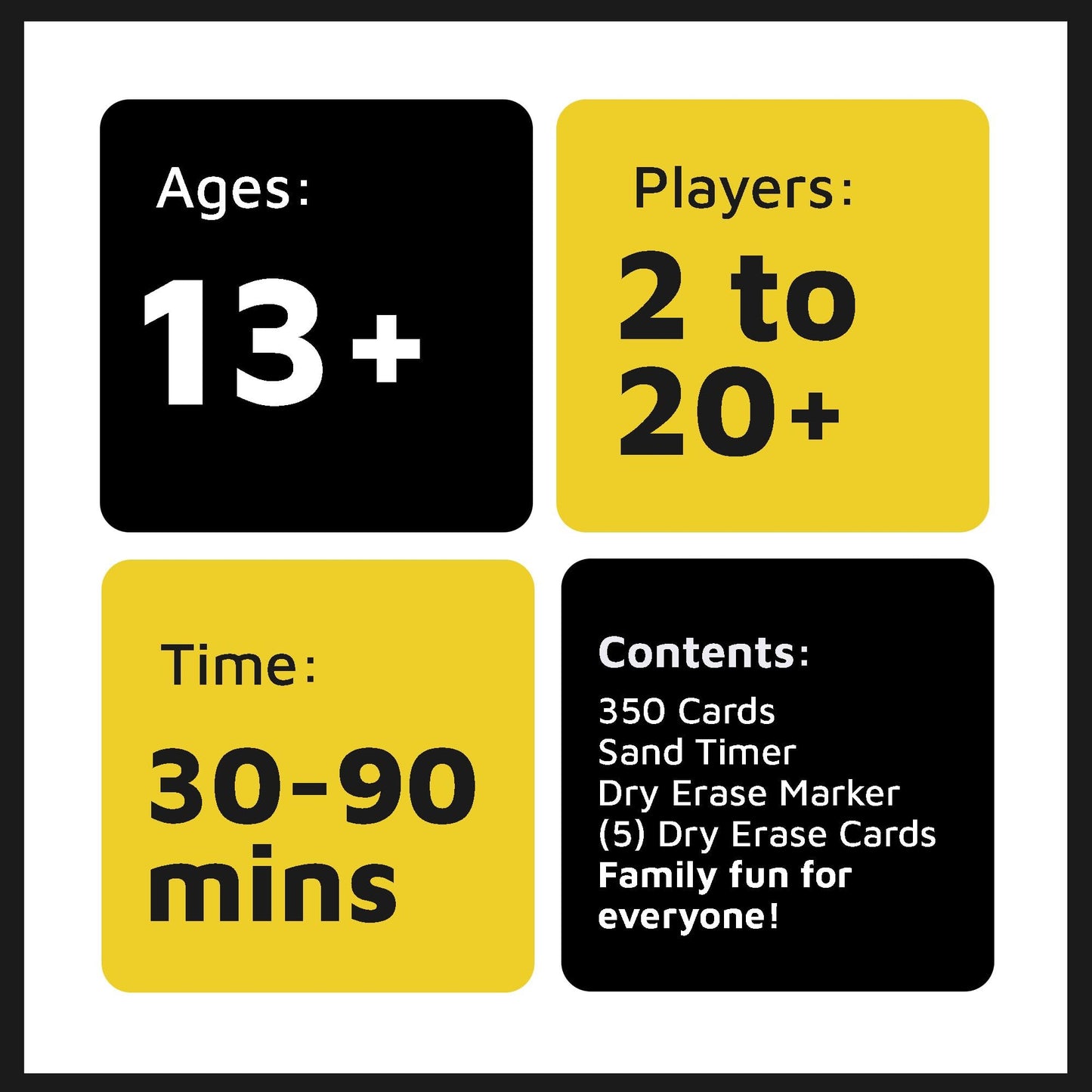 CultureTags Card Game for People Who Love Hashtags + The Culture  Party Game Set for Family Fun or Virtual Play  Ages 13+ Years  CB Games