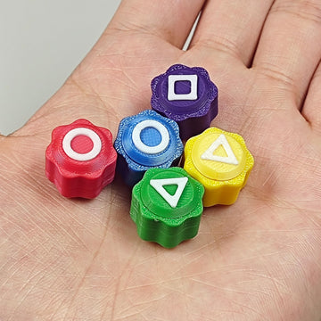 Gonggi Korean Game,Gonggi Stones.Gonggi Korean Jacks (5Pcs Stones+Box)
