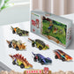 MAGICDINOSAUR 6 Pack Dinosaur Pull Back Car and Play Mat, Car Toys for Kids and Toddlers, Dinosaur Monster Trucks, Dinosaurio To