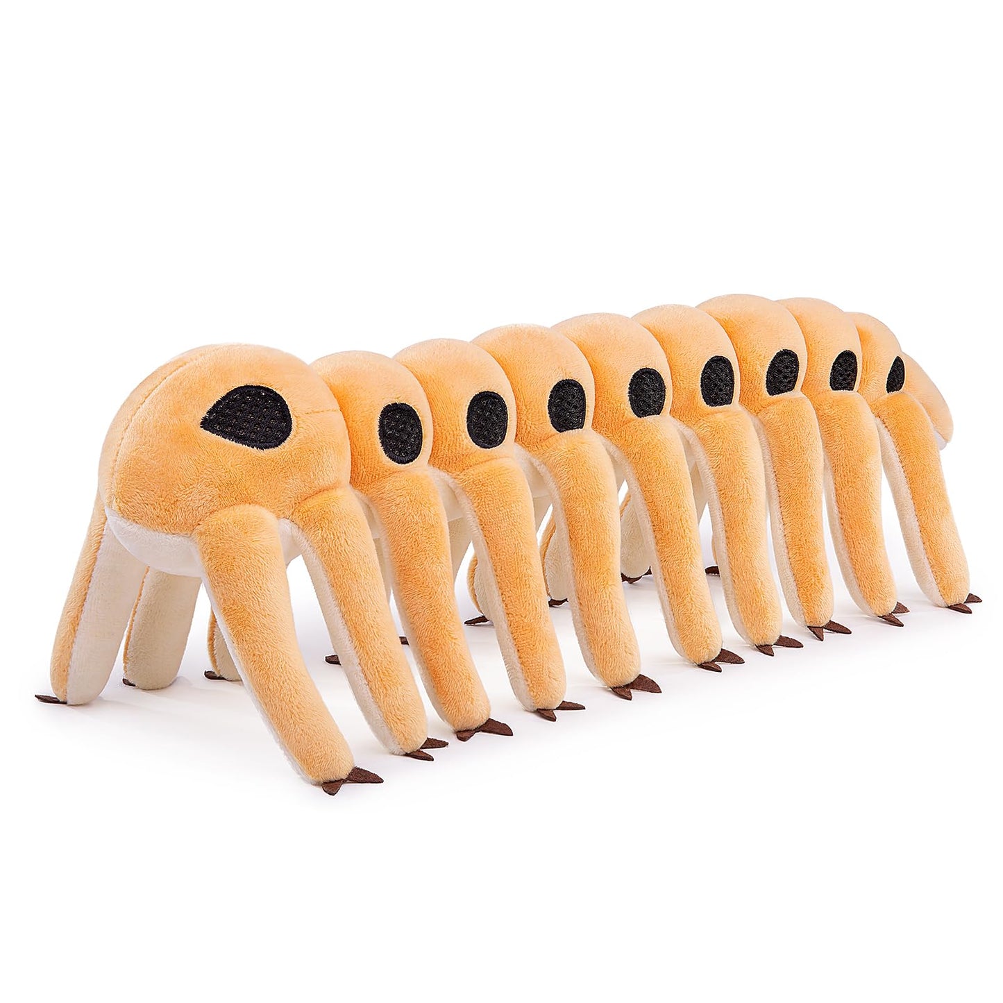 Zhongxin Made Realistic Cambrian Ancient Organism Microdictyon Plush Toy - Simulation 20' Cambrian Sea Creature Microdictyon Stuffed Animals Model Plushie, Unique Plush Gift For Kids