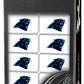 MasterPieces NFL Carolina Panthers, Double Six Collector Edition Dominoes Game, For Ages 3+